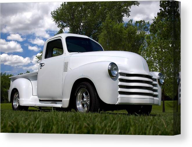1950 Canvas Print featuring the photograph 1950 Chevrolet Pickup by Tim McCullough