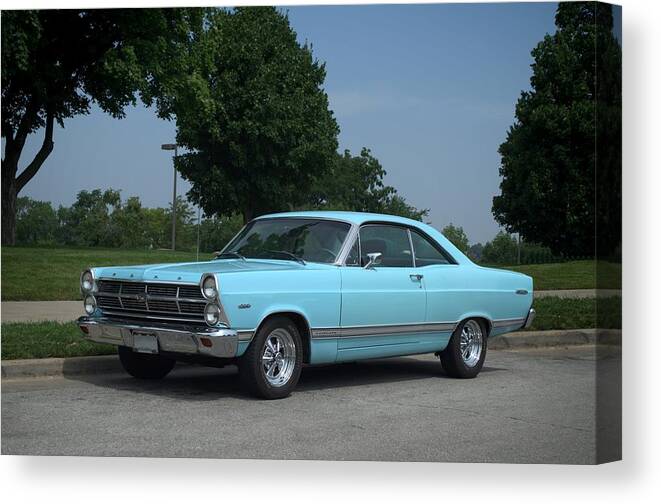 1967 Canvas Print featuring the photograph 1967 Ford Fairlane 500 by Tim McCullough