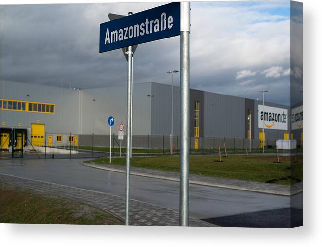Amazon Canvas Print featuring the photograph Amazon Warehouse #2 by Frank Gaertner