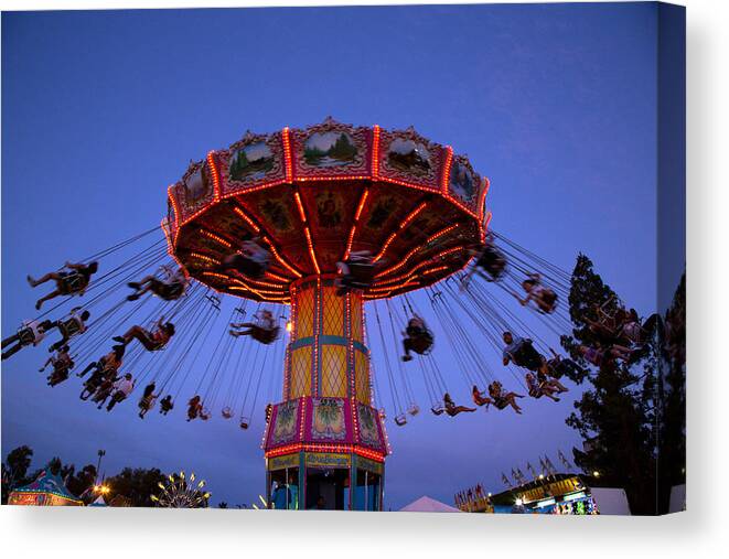 California Canvas Print featuring the photograph California State Fair in Sacramento #2 by Carol M Highsmith