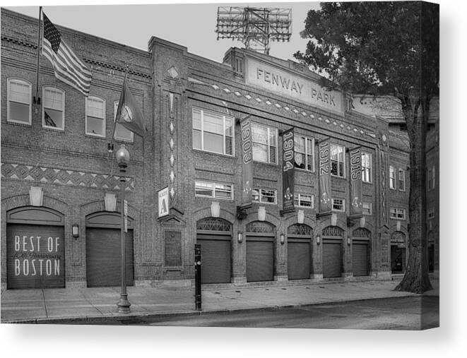 Fenway Park Canvas Print featuring the photograph Fenway Park - Best Of Boston #2 by Susan Candelario