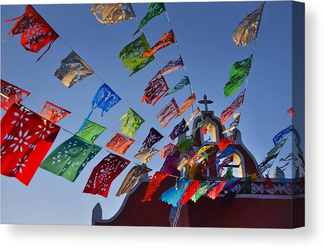 Fiesta Canvas Print featuring the photograph Fiesta by Skip Hunt