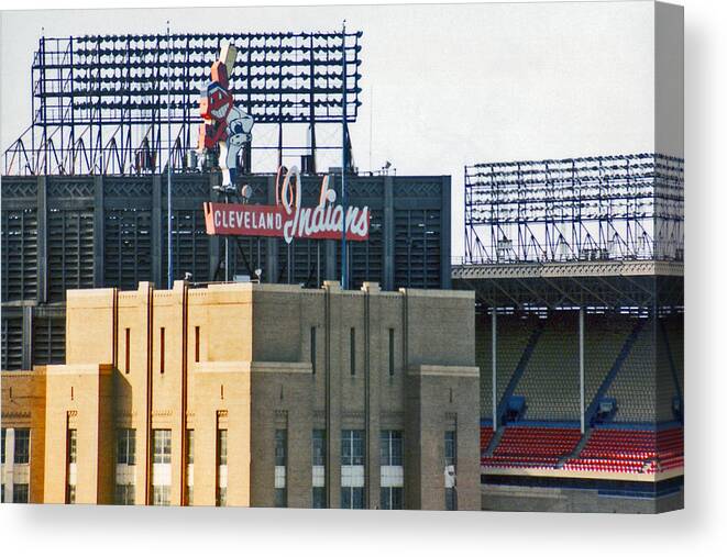 Cleveland Canvas Print featuring the photograph Good Times Bad Times #1 by Ken Krolikowski