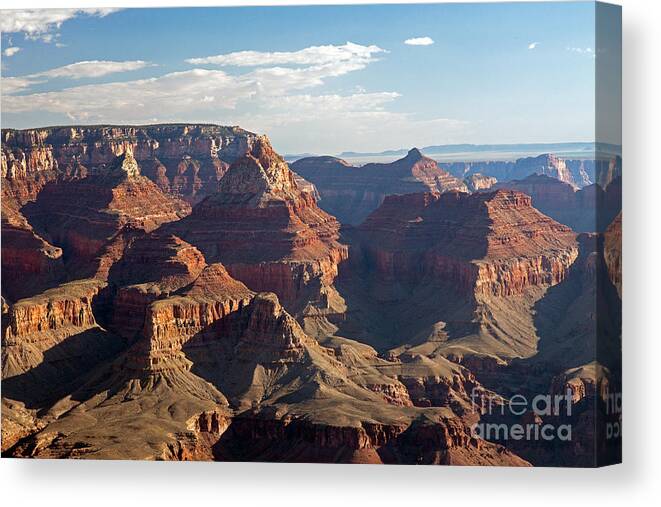 Arizona Canvas Print featuring the photograph Grandview Point Grand Canyon National Park #2 by Fred Stearns