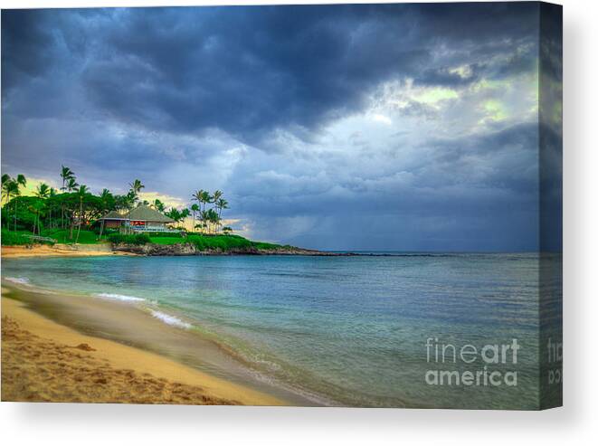 Kapalua Bay Canvas Print featuring the photograph Kapalua Bay #2 by Kelly Wade