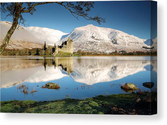 Loch Awe Canvas Print featuring the photograph Loch Awe #2 by Grant Glendinning