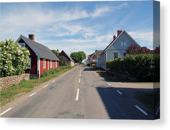 Oland Canvas Print featuring the photograph Oland Sweden #2 by Jim McCullaugh