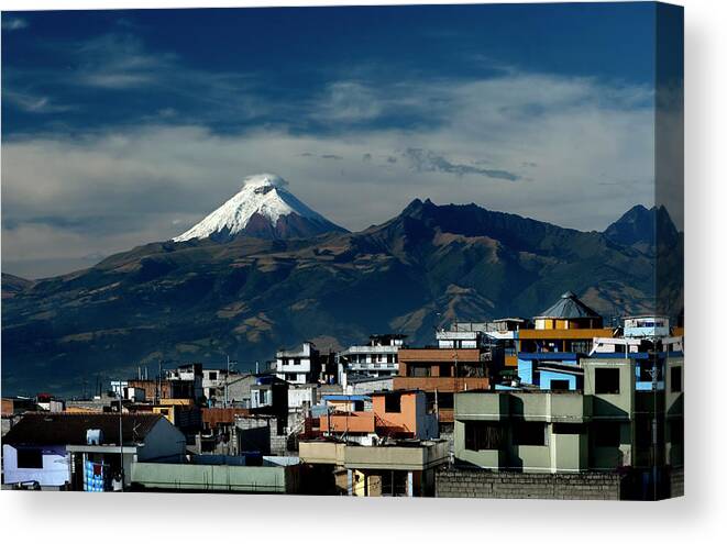 Scenics Canvas Print featuring the photograph Quito, Ecuador #2 by John Coletti