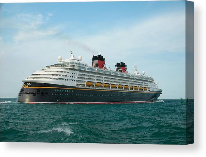 Disney Canvas Print featuring the photograph The Disney Magic #2 by Bradford Martin