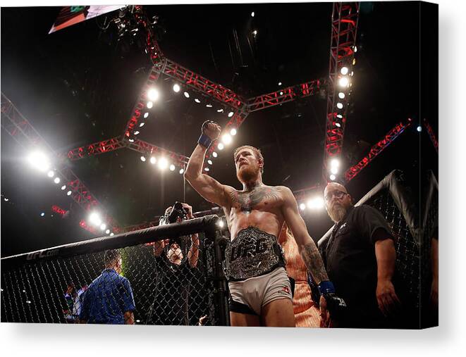 CONOR MCGREGOR CANVAS PRINT POSTER PHOTO WALL ART 2015 UFC MENDES KO UFC 189 