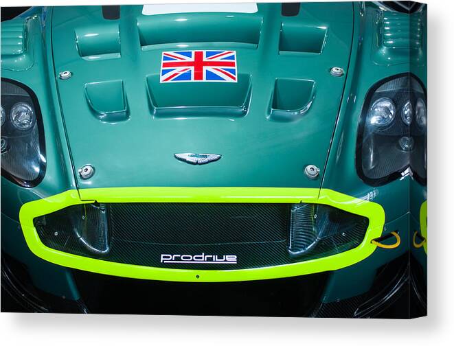 2005 Aston Martin Dbr9 Canvas Print featuring the photograph 2005 Aston Martin DBR9 by Jill Reger