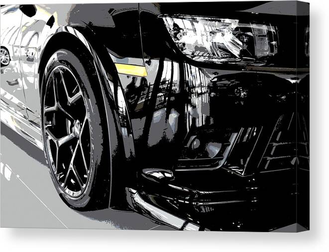 Chevrolet Canvas Print featuring the photograph 2014 Chevrolet Camaro Z28 XL by Katy Hawk