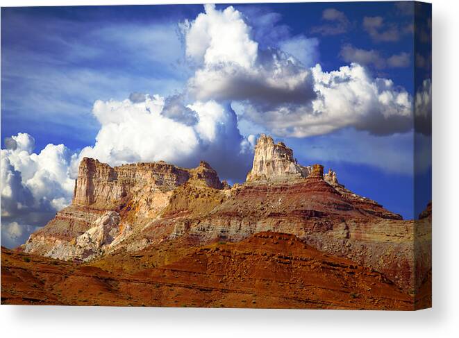 San Rafael Swell Canvas Print featuring the photograph San Rafael Swell #220 by Mark Smith