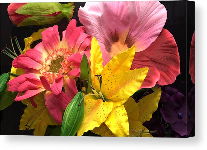  Canvas Print featuring the digital art Happy Mother's Day #23 by Aron Chervin