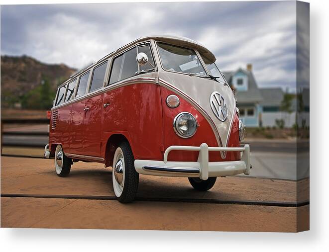 Automobile Canvas Print featuring the photograph 23 Window by Peter Tellone