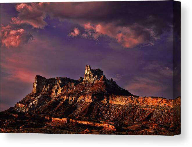 San Rafael Swell Canvas Print featuring the photograph San Rafael Swell #230 by Mark Smith