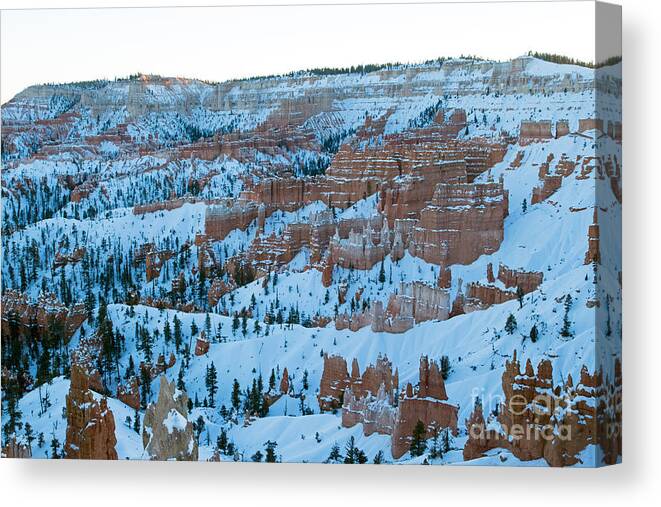 Bryce Canyon Canvas Print featuring the photograph Sunrise Point Bryce Canyon National Park by Fred Stearns