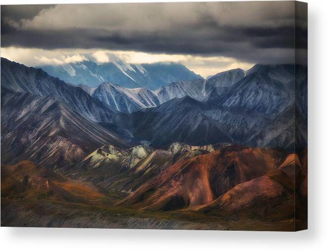 Landscape Canvas Print featuring the photograph Untitled #3 by Atul Chopra