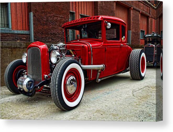 1931 Canvas Print featuring the photograph 1931 Ford Hot Rod #4 by Tim McCullough