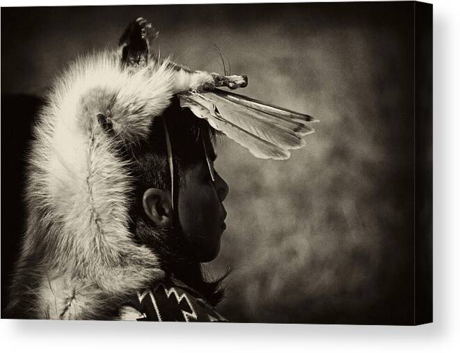 Pow Wow Canvas Print featuring the photograph 4 - Feathers by Paul W Faust - Impressions of Light