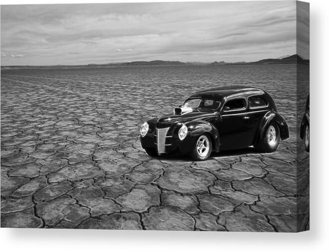 Rust Canvas Print featuring the photograph 40 Flat by Steve McKinzie