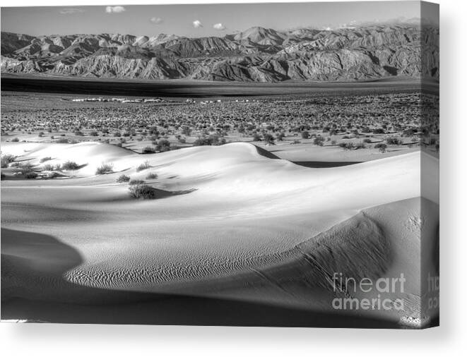 Death Valley Canvas Print featuring the photograph Death Valley #45 by Marc Bittan