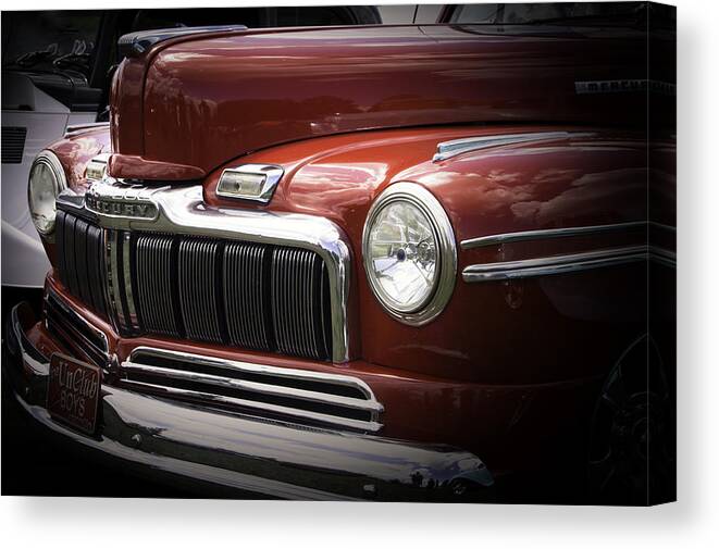  Transportation Canvas Print featuring the photograph 48 Merc by Ron Roberts