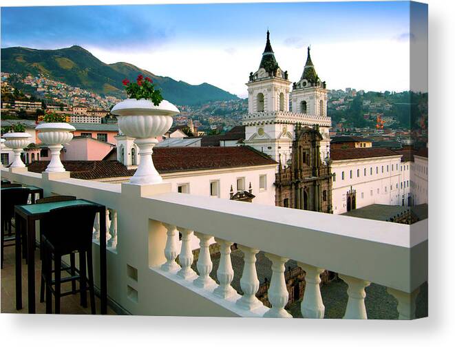 Quito Canvas Print featuring the photograph Quito, Ecuador #5 by John Coletti