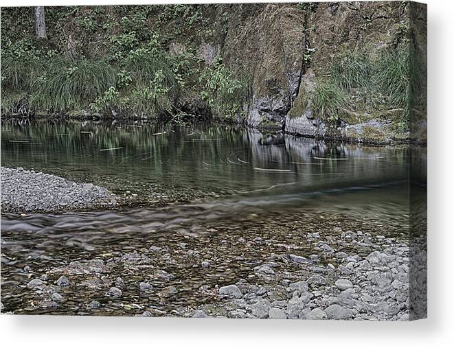 Navarro River Canvas Print featuring the photograph Peaceful by Betty Depee