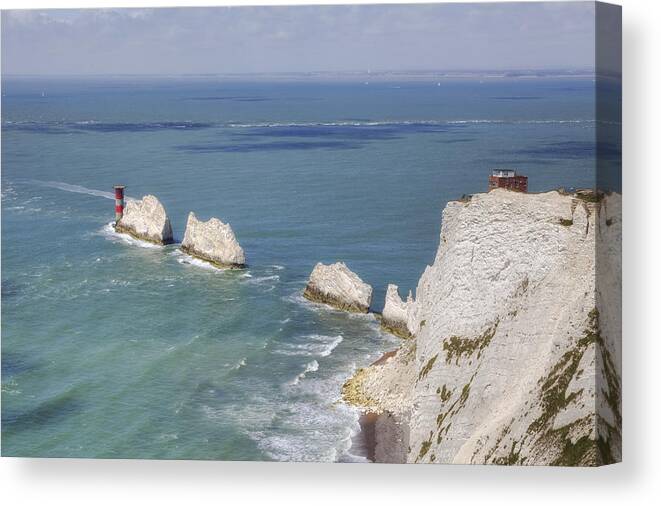 The Needles Canvas Print featuring the photograph Isle of Wight #6 by Joana Kruse