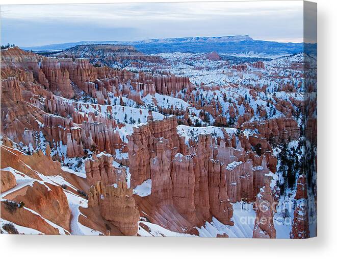 Bryce Canyon Canvas Print featuring the photograph Sunset Point Bryce Canyon National Park by Fred Stearns