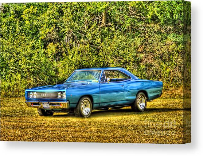 '68 Coronet Canvas Print featuring the photograph '68 Coronet #68 by Jim Lepard