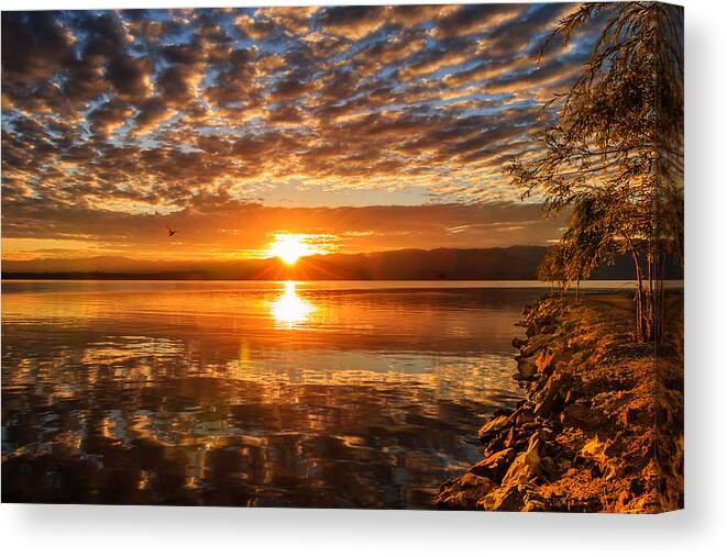 Sandpoint Canvas Print featuring the photograph 7-6-2014 by Kirk Miller