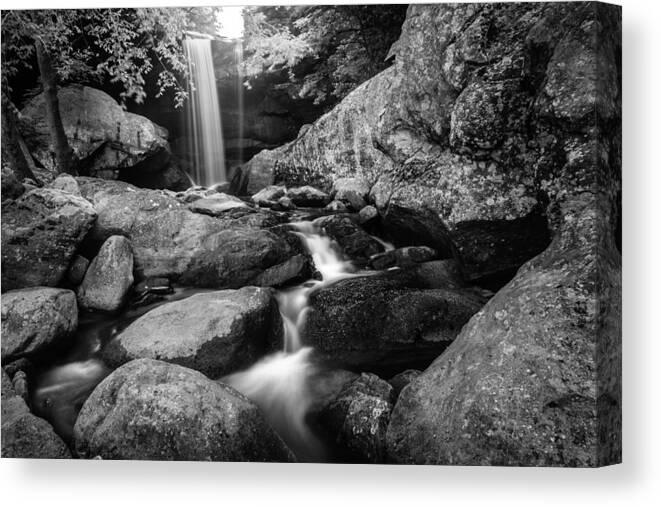 America Canvas Print featuring the photograph Eagle falls #7 by Alexey Stiop