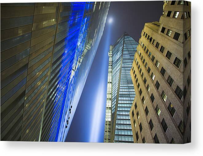 Freedom Tower Canvas Print featuring the photograph Freedom Tower #8 by Theodore Jones