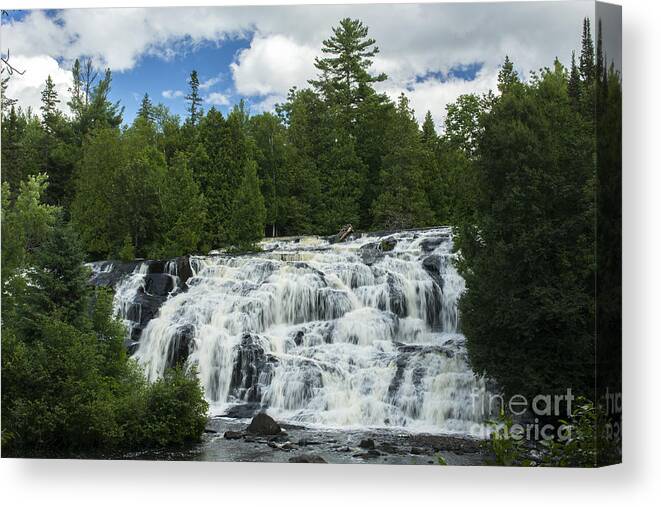 Flickr Explore Canvas Print featuring the photograph A Cascade... by Dan Hefle
