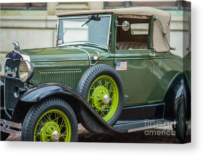 Cars Canvas Print featuring the photograph A Classic Ride by Amanda Sinco