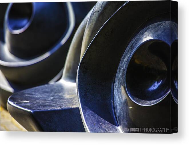  Canvas Print featuring the photograph Abstract No.4 by Raymond Kunst