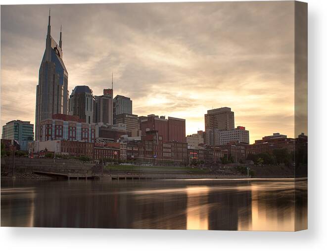 Nashville Canvas Print featuring the photograph Acts 1 8 by David Johnston