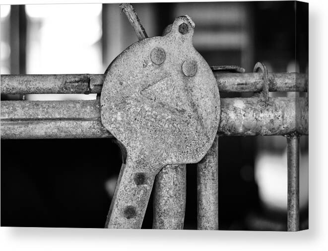 Agricultural Equipment Canvas Print featuring the photograph Albers by Christi Kraft