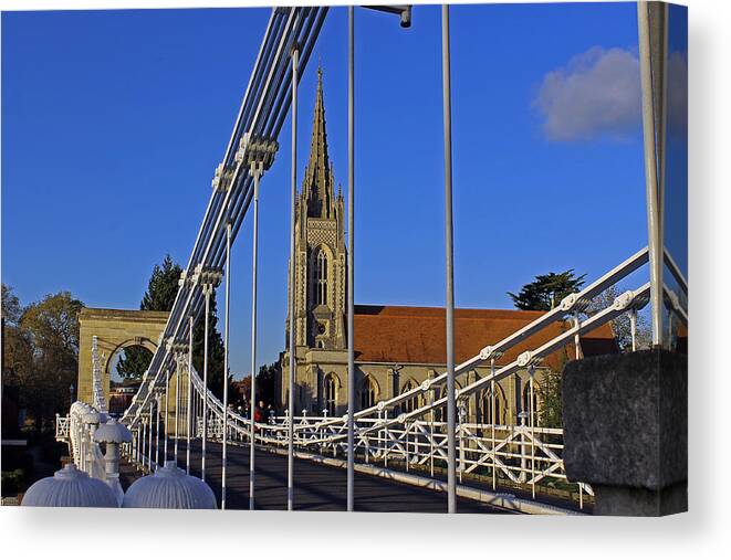 Marlow Canvas Print featuring the photograph All Saints Church by Tony Murtagh