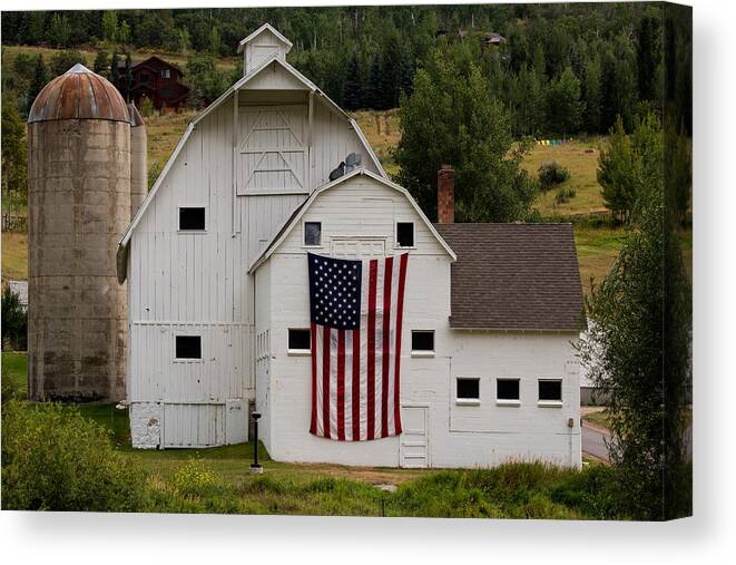 Americana Canvas Print featuring the photograph Americana by John Daly