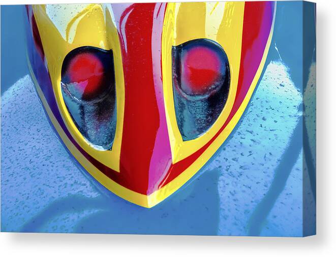 Alien Canvas Print featuring the photograph An Alien Stare by Gary Slawsky