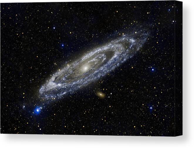 3scape Canvas Print featuring the photograph Andromeda by Adam Romanowicz