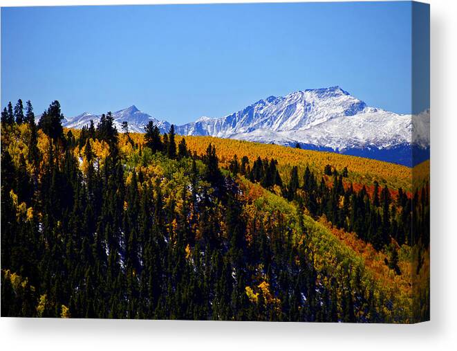 14'ers Canvas Print featuring the photograph Altitude with Aptitude by Jeremy Rhoades