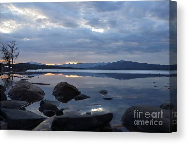 Water Canvas Print featuring the photograph Ashokan Reservoir 23 by Cassie Marie Photography