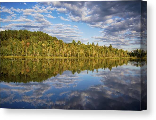 Autumn Colors Canvas Print featuring the photograph Autumn Approaches by Dan Hefle