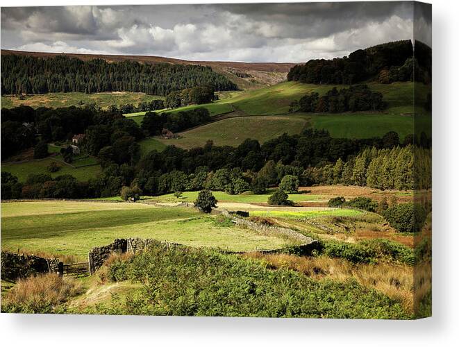 Pickering Canvas Print featuring the photograph Autumn Colours In The North Yorkshire by Dan Kitwood
