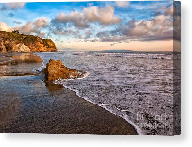 Seascape Canvas Print featuring the photograph Avila Beach by Mimi Ditchie