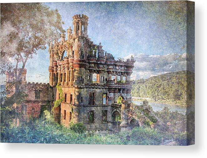Castle Canvas Print featuring the photograph Bannerman Castle by Roni Chastain